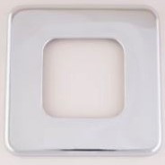 Shift Boot Bezel, 65-68 Mustang Stock Chrome OE# C5Zz-7262-C